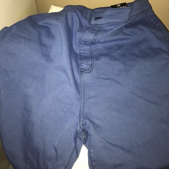 NWT super high waist denim skinnies 1x - Picture 3 of 7